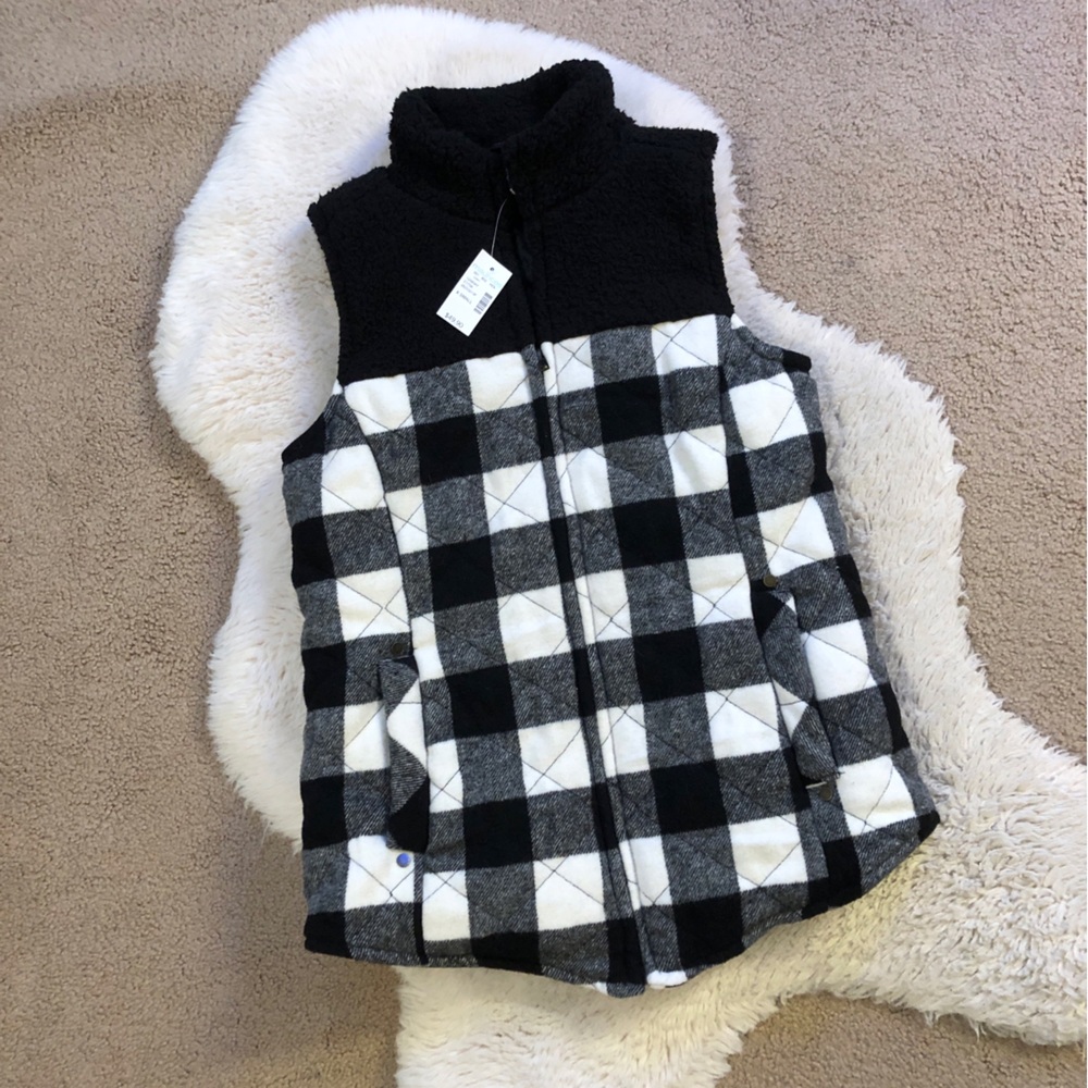 Maurice's Plaid Vest